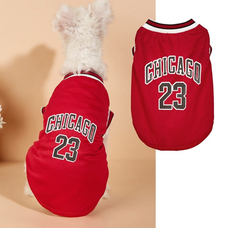 Chicago Basketball Pet Vest