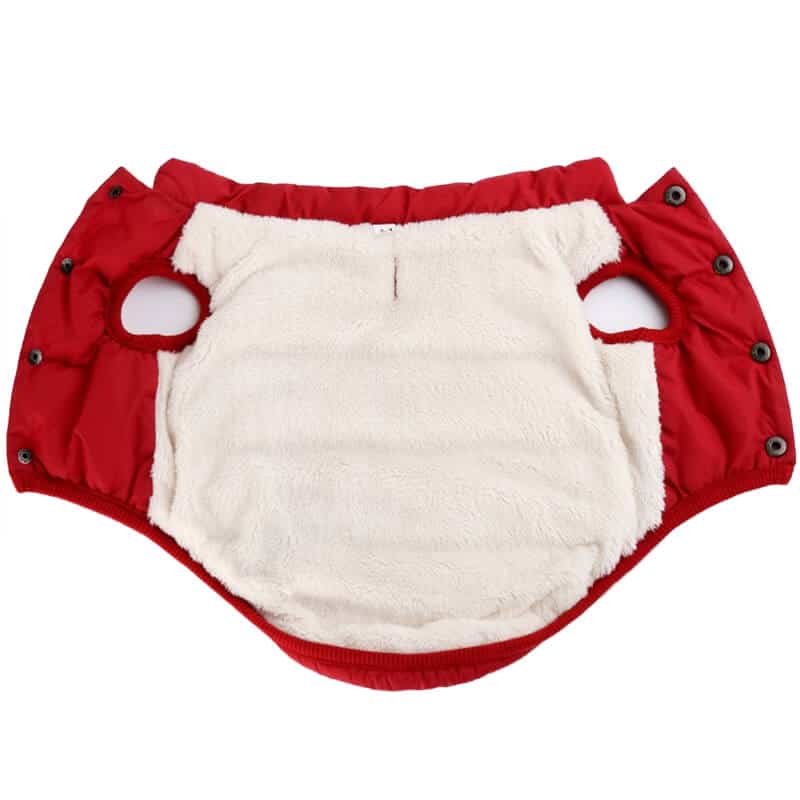 Fleece Dog Jacket w495#