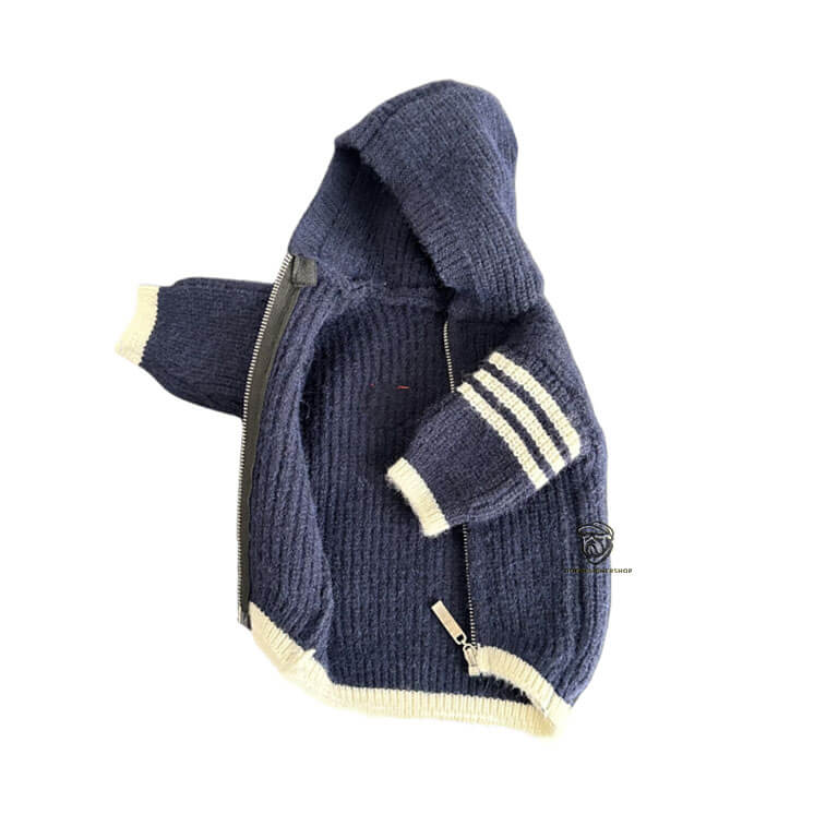 Grey Dog Hoodie W623#