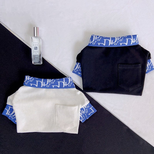 simply dog polo Shirt w551#