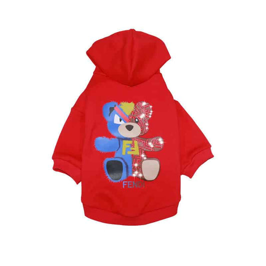 Red clothes for dogs w518#