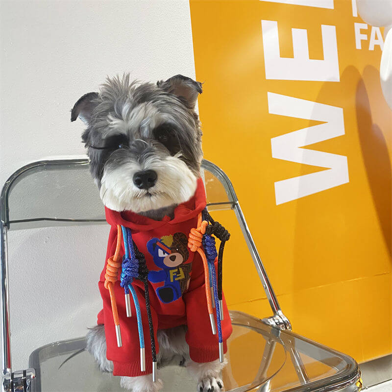 Red clothes for dogs w518#