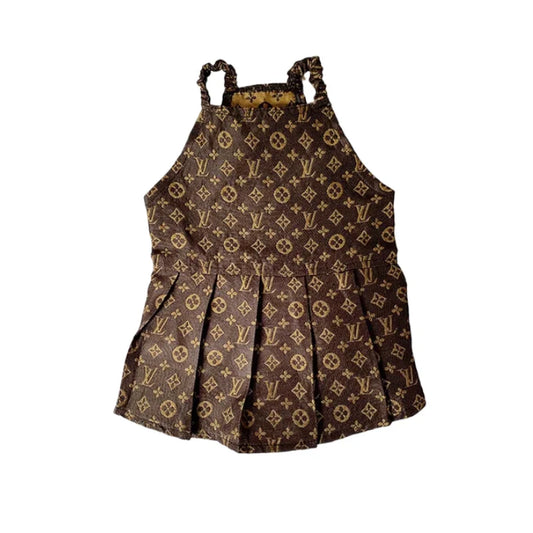 Louis Pup Monogram Dress
