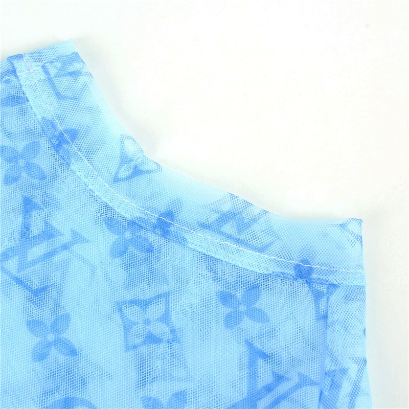 Mesh dog summer clothes W227#