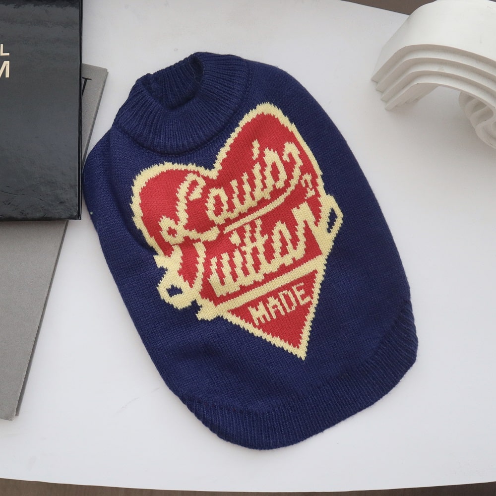 Blue dog sweaters w498#