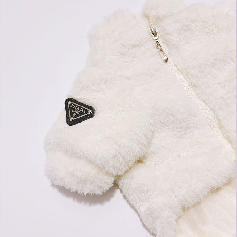 designer pink dog coat qw683