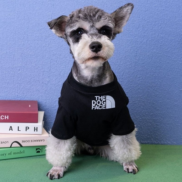 the dog face shirt for small and large dog w696