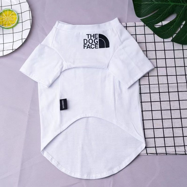 the dog face shirt for small and large dog w696