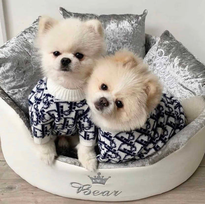 Dogior Monogram Dog Sweater