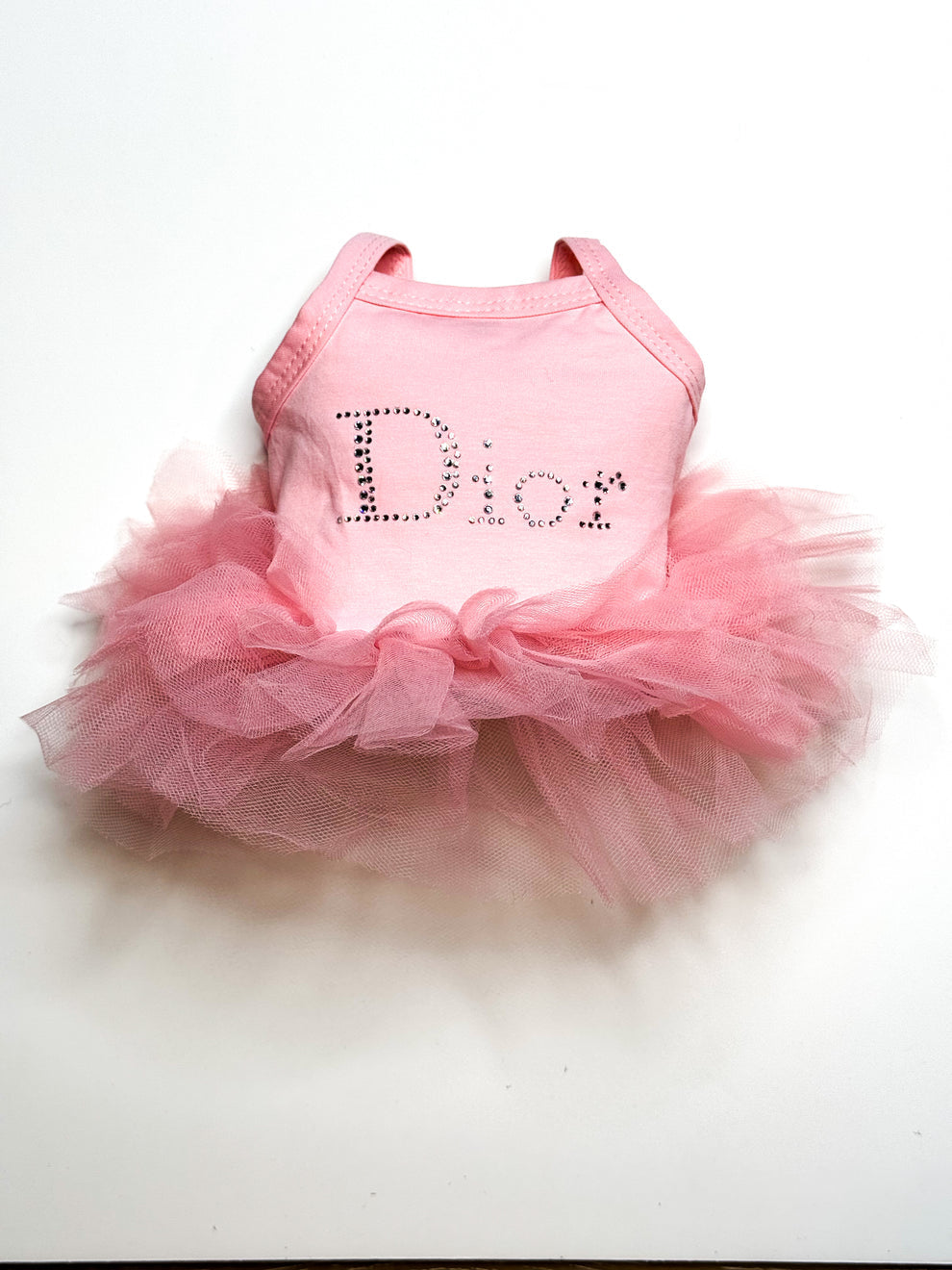 Pawdior Crystal tutu Dress