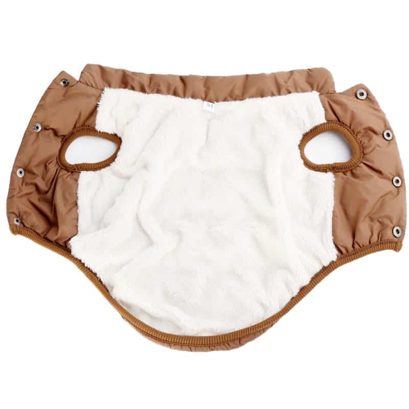 Fleece Dog Jacket w495#