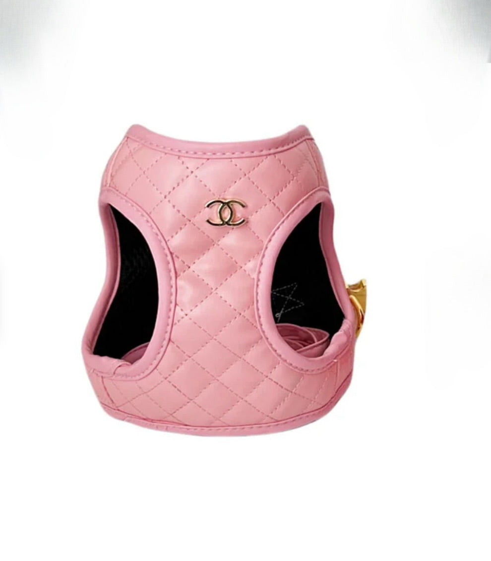 CC LUXURY STEP- HARNESS & LEASH