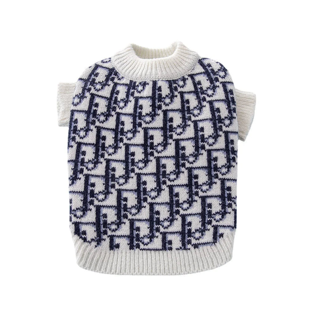 Dogior Monogram Dog Sweater