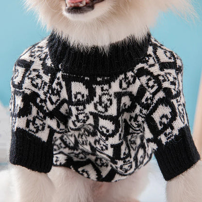 DOGIOR BLACK SWEATER