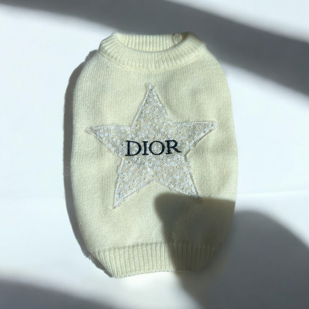 Pawdior Star crystal sleeveless Sweater