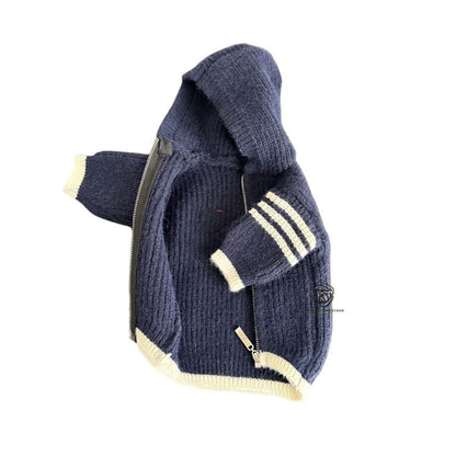 Grey Dog Hoodie W623#