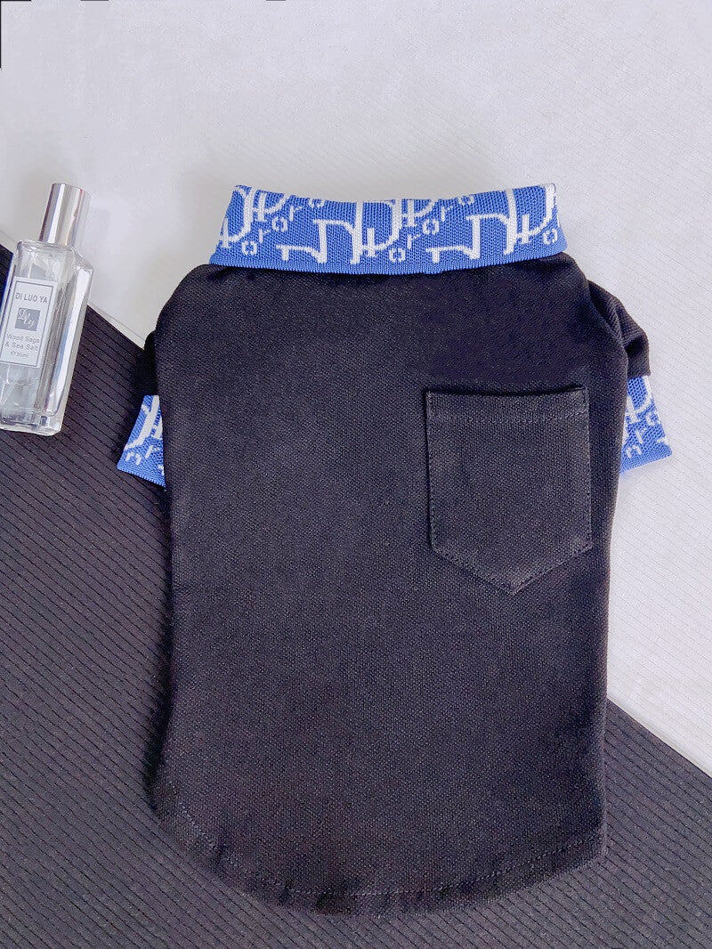 simply dog polo Shirt w551#