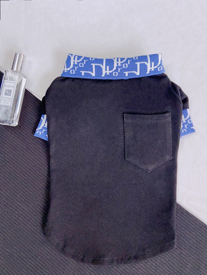 simply dog polo Shirt w551#