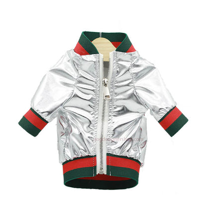 Glossy dog  jacket w309#