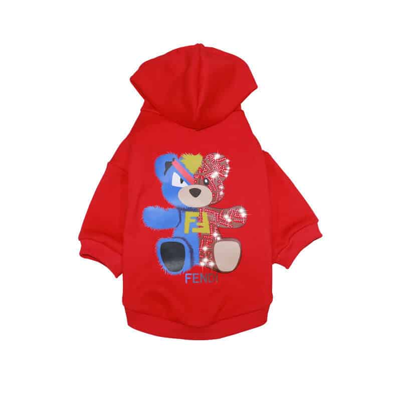 Red clothes for dogs w518#