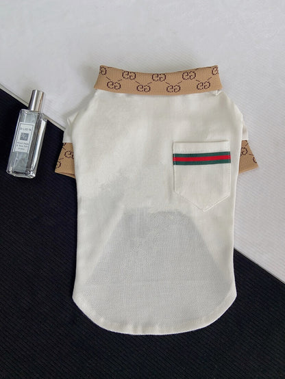 Designer dog polo Shirt w550#