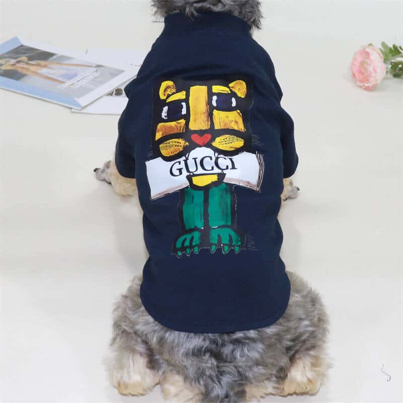 White cartoon t-shirt w519#