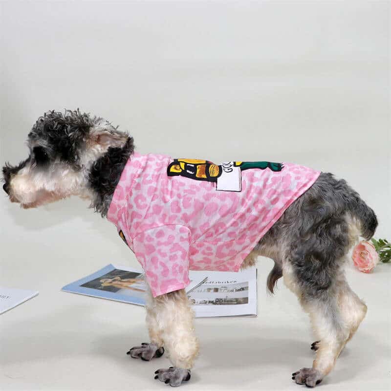 White cartoon t-shirt w519#