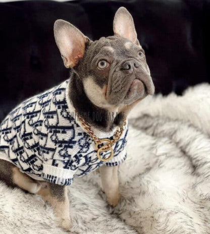 Dogior Monogram Dog Sweater