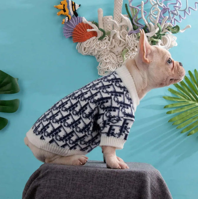 Dogior Monogram Dog Sweater