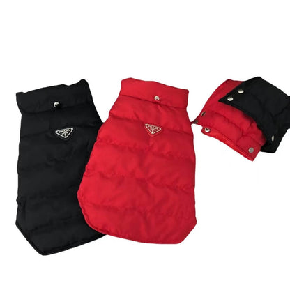 designer winter jacket for dogs w426#