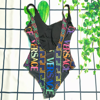 Women's Summer One-Piece Swimsuit and Men's Beach Shorts
