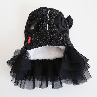 Designer female dog dress w539#