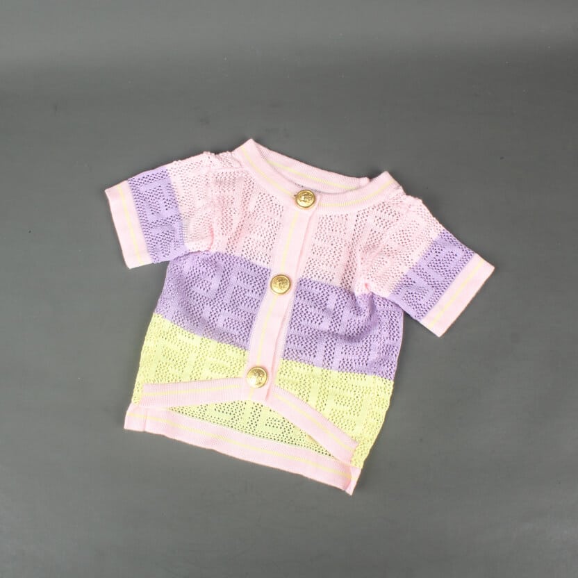 Stylish dog cat cardigan sweater w446#