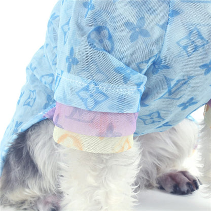 Mesh dog summer clothes W227#