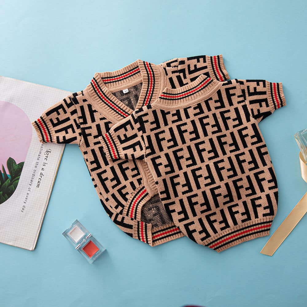 Easy dog sweater coat w478#