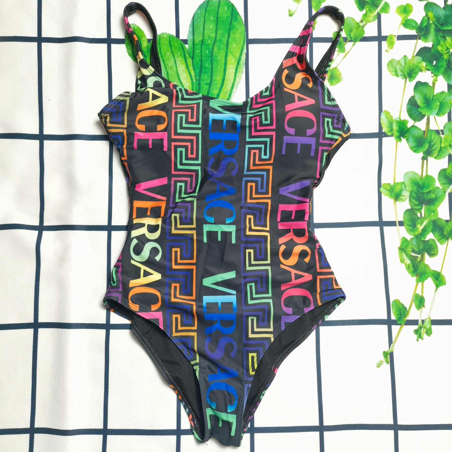 Women's Summer One-Piece Swimsuit and Men's Beach Shorts