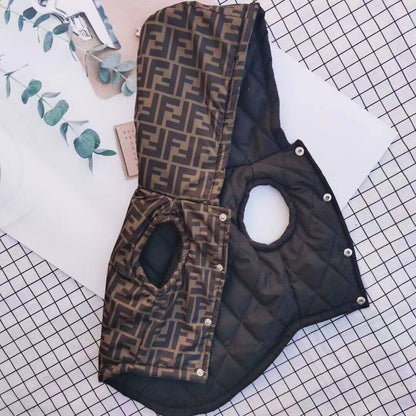 designer dog coats for winter w431#