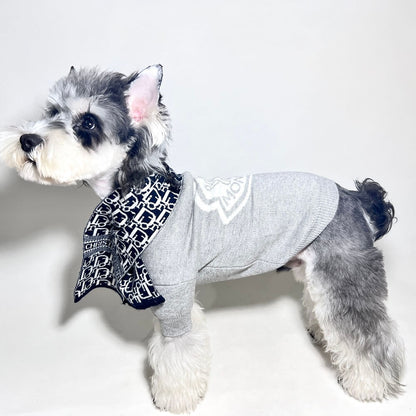 Grey dog sweaters w510#