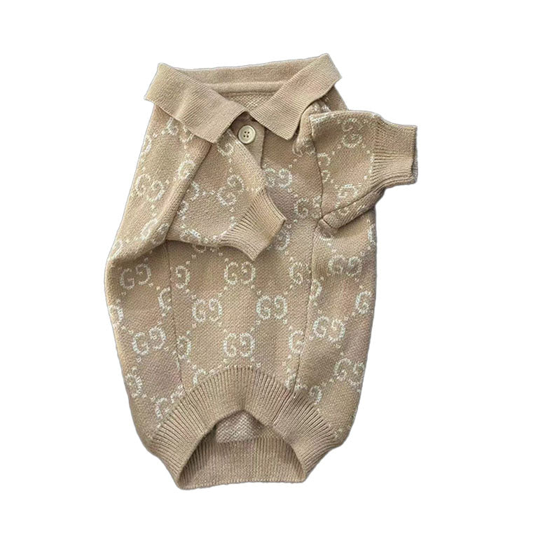 Kakhi dog sweaters W644#