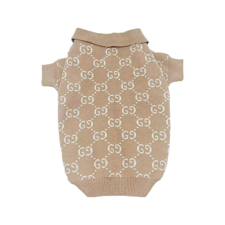 Kakhi dog sweaters W644#