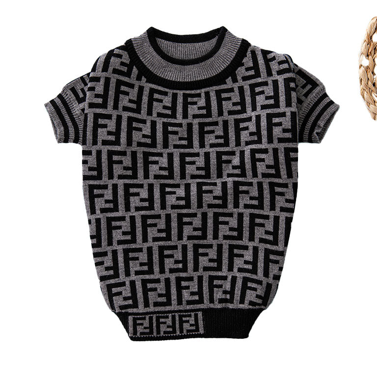 Luxury puppy clothes Brown