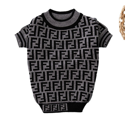 Luxury puppy clothes Brown