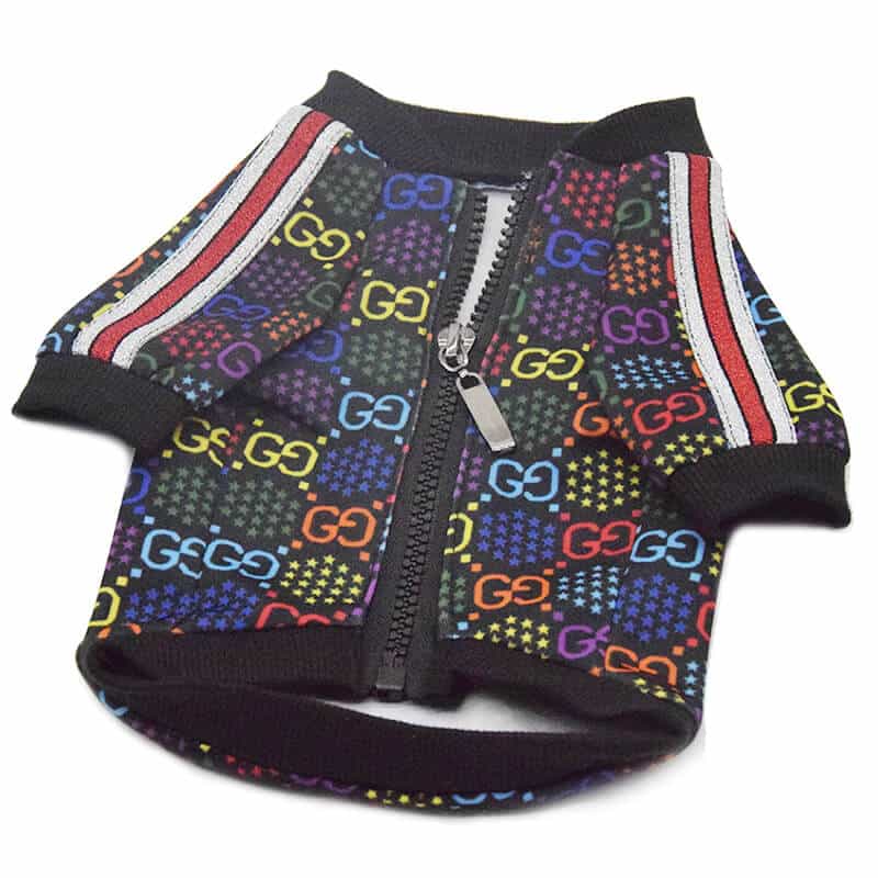 Colorful Stylish dog jacket w308#