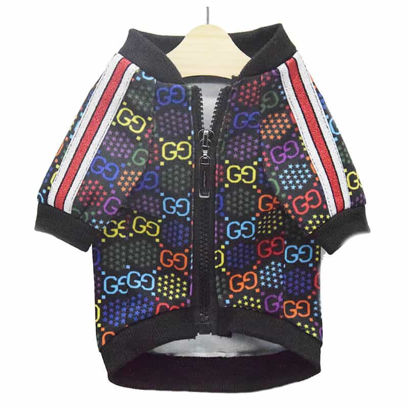 Colorful Stylish dog jacket w308#