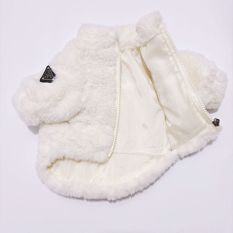 designer pink dog coat qw683