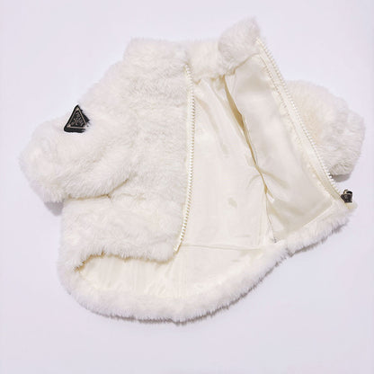 designer pink dog coat qw683