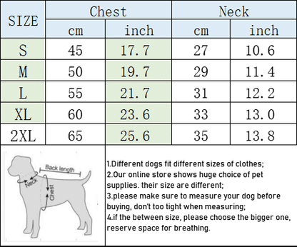 High-quality dog vest w445#