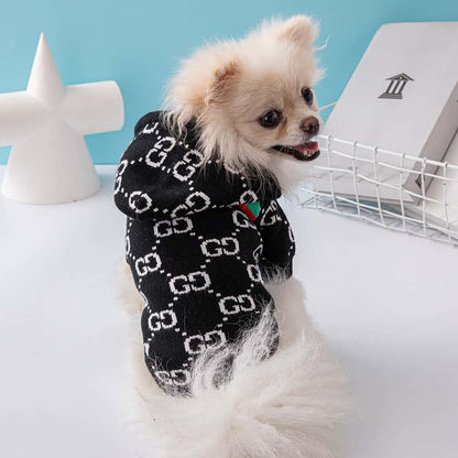 Warm dog hoody sweaters w479#