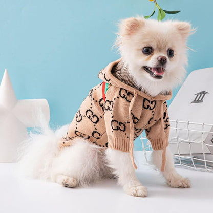Warm dog hoody sweaters w479#