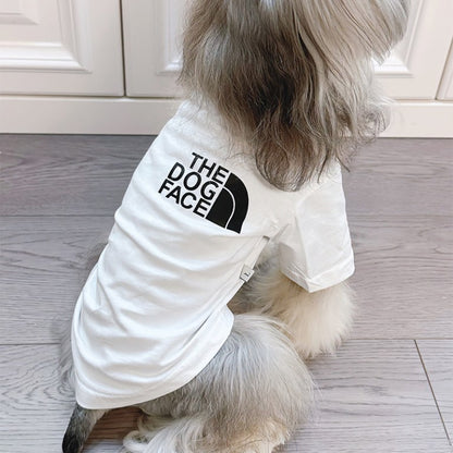 the dog face shirt for small and large dog w696